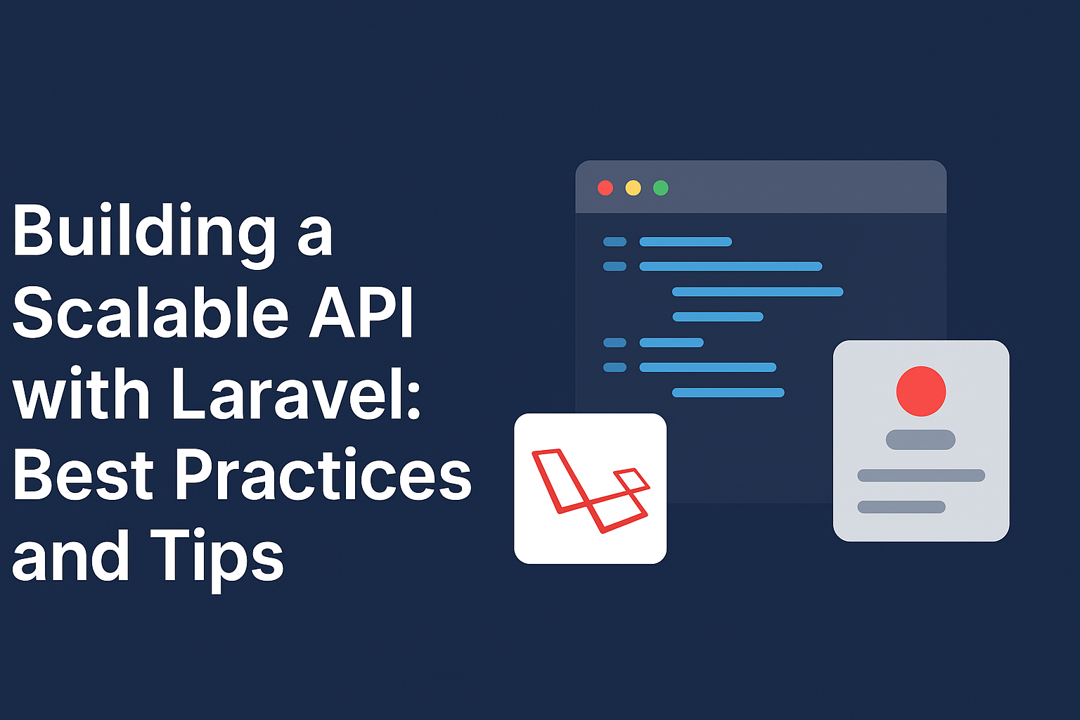 Building a Scalable API with Laravel: Best Practices and Tips